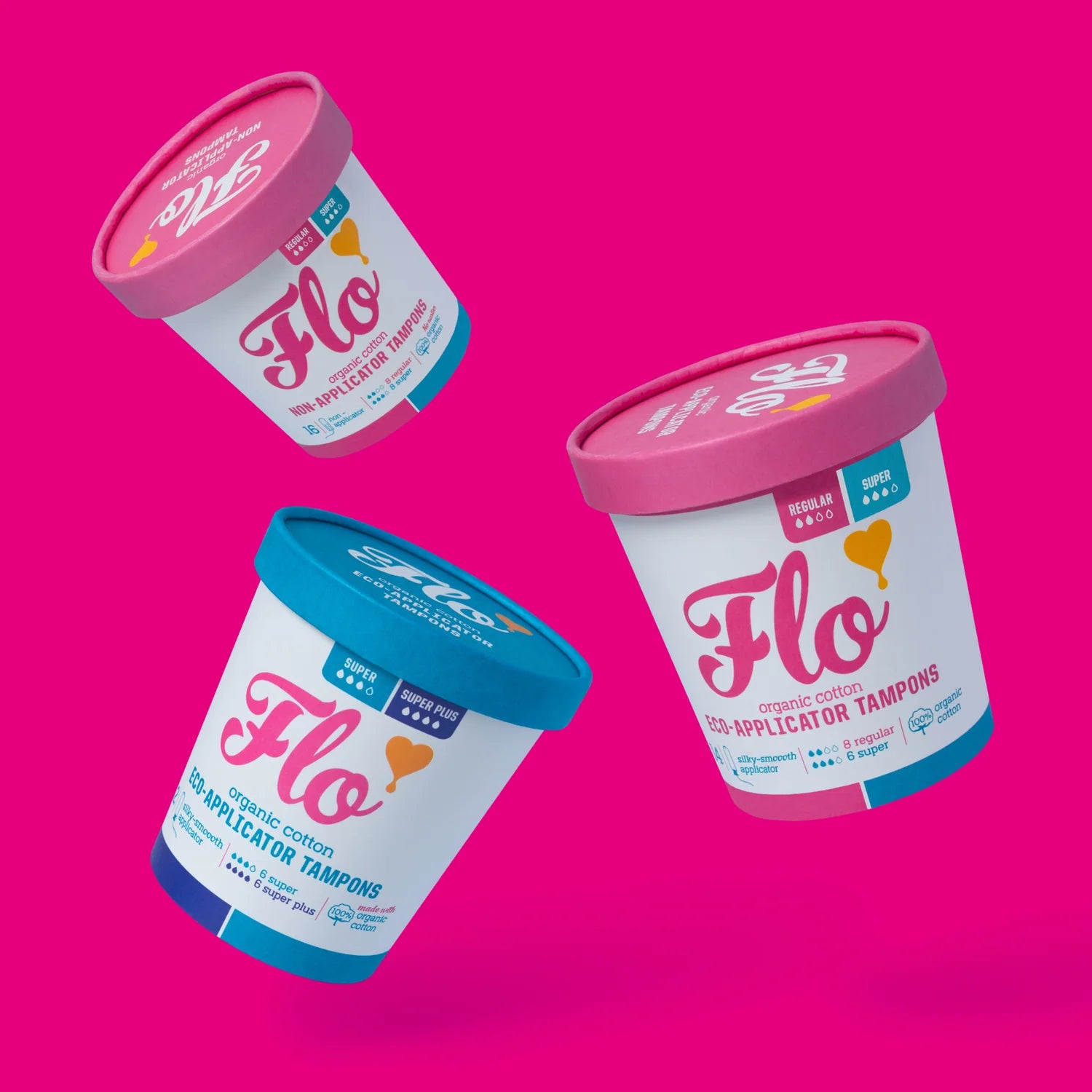 سدادات قطنية عضوية